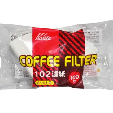 Kalita (カリタ) カリタ コーヒーフィルター 102濾紙 100枚入 ホワイト