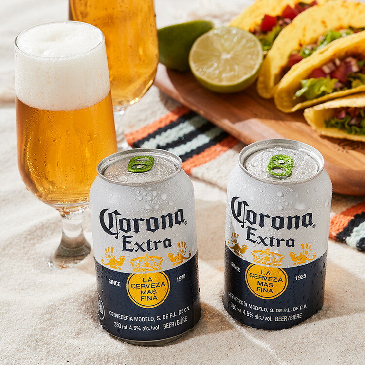 夏を最高に盛り上げるビール コロナ エキストラ 330ml × 2缶 ビール Colona ギフト 贈り物 プレゼント 贈答 箱入【送料無料】