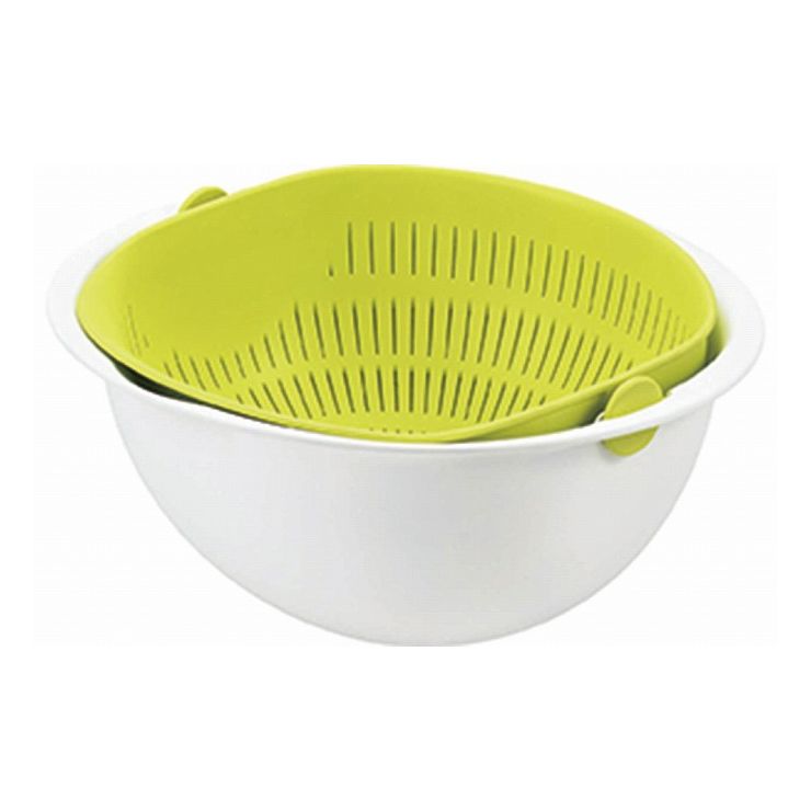 MZ-3512 ミラくるザル・ボウル 小 グリーン【送料無料】