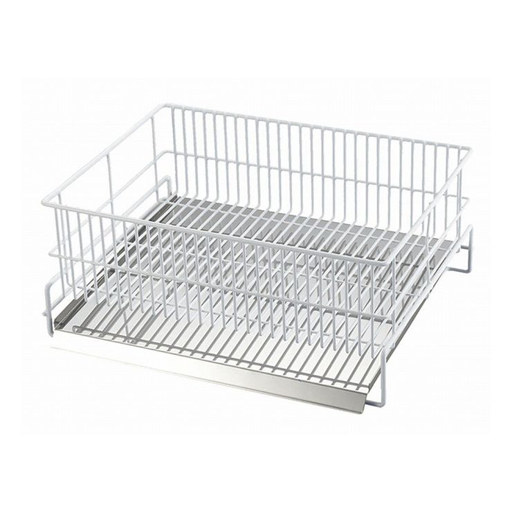 水切りラック 大容量 スリム【日本製 燕三条製】 ステンレストレー 斜めトレー 横35cm×奥行27cm シンク..