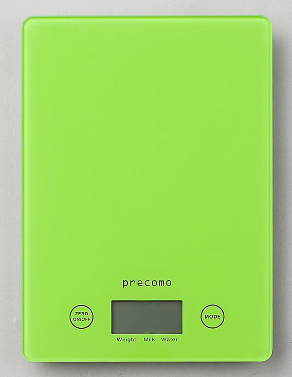 プレコモ PRECOMO スーパースリムデジタルキッチンスケール PRKC-25GR グリーンH2