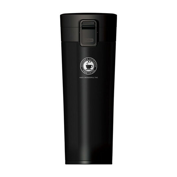 アスベル 真空断熱携帯タンブラーTL480 ブラック ステンレス シンプル おしゃれ オフィス