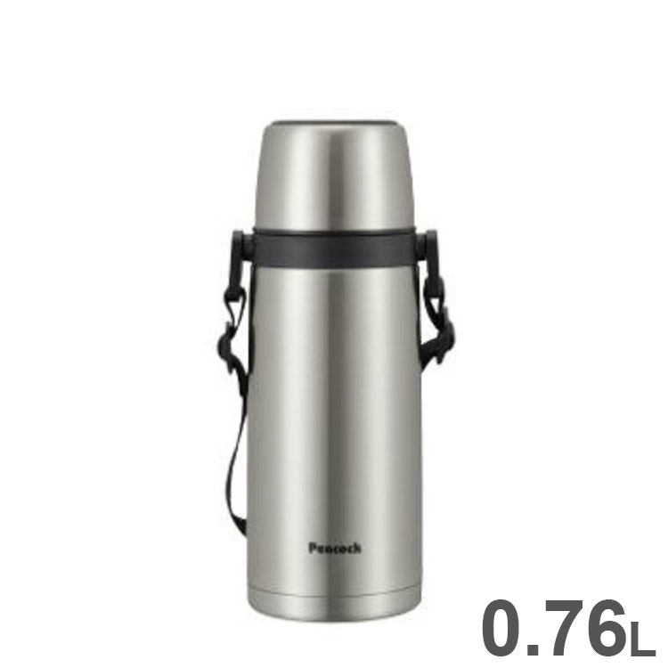 ピーコック魔法瓶 ステンレスボトル 0.76L ステンレス(XA) ASJ-81【送料無料】