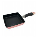 ベストコ 玉子焼き器 エッグパン 13×14cm ピンク ちびパン ミニ IH ガス火 オール熱源対応 NQ-0099 カリーノ