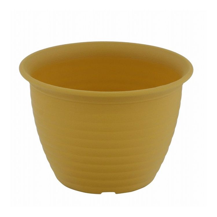 Glass Bowls - ベストコ フラワーリングポット 鉢 プランター 5号 モスイエロー MA-3262