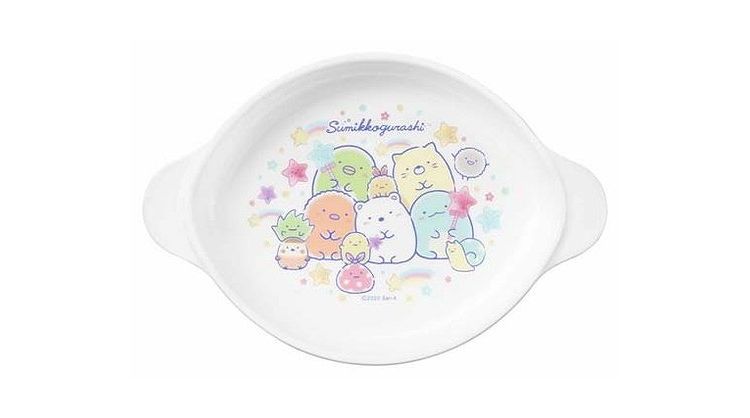 オーエスケー 日本製 すみっコぐらし 小皿 CB-34 お弁当 ランチOSK
