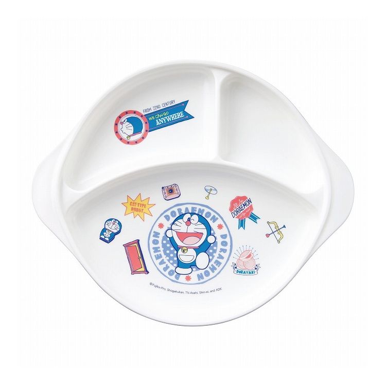 オーエスケー 日本製 ドラえもん ランチ皿 足ゴム付 CB-36 お弁当 ランチOSK