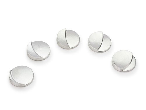 シロカネ 月の満ちかけの箸置き5個セット SL12A-10/S【送料無料】のサムネイル