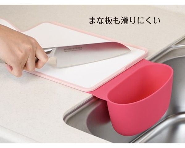 ペタッとポケット ピンク CX-1253 パール金属 キッチン用品