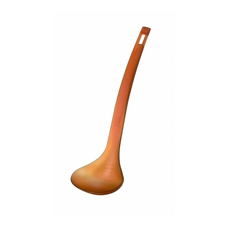 Soup Ladle （Holed） - フロスト耐熱 軽量お玉 ブラウン G-5117 パール金属 キッチン用品