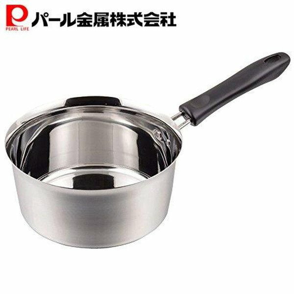 パール金属 メイドインジャパン ステンレス製注ぎやすい行平鍋20cm HB-1889【送料無料】