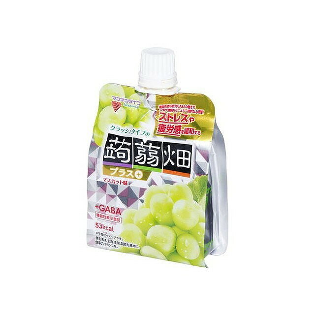 【6個セット】 マンナンライフ クラッシュタイプの蒟蒻畑プラス マスカット味 150g x6 まとめ買い まとめ売り お徳用 大容量 セット販売(代引不可)