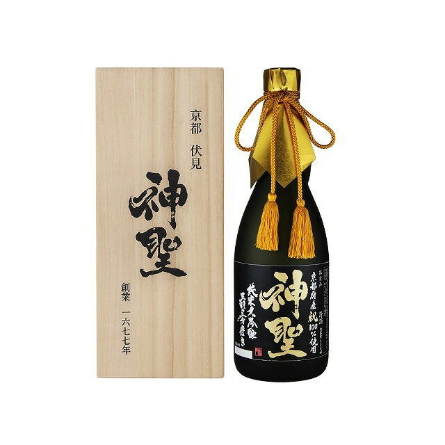 山本本家 神聖 純米大吟醸 三割五分 「祝」 720ml 日本酒 清酒 酒 Sake 京都 伏見(代引不可)【送料無料】