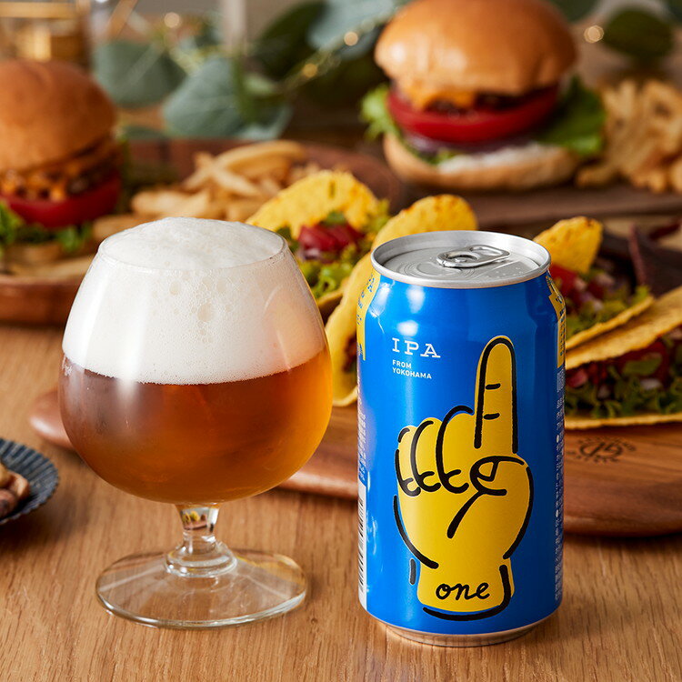 オンリーワンの特別な日に乾杯!「ONE」IPA2缶セット ビール クラフトビール IPA ラガー ピルスナー REVO BREWING ギフト 贈り物 プレゼント 贈答 ラッピング済【送料無料】