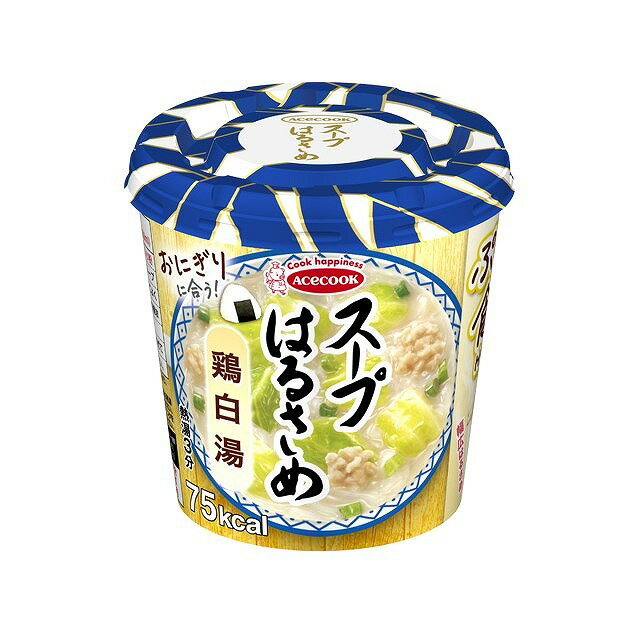 【単品6個セット】 エースコック スープはるさめ 鶏白湯 22gx6 まとめ買い まとめ売り お徳用 大容量 セット販売 カップラーメン カップ麺(代引不可)