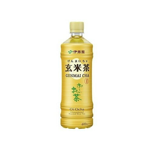 【単品24個セット】 伊藤園 おーいお茶 玄米茶 ペット 600mlx24 まとめ買い まとめ売り お徳用 大容量 セット販売(代引不可)【送料無料】