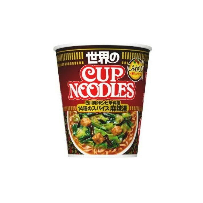 【単品12個セット】 日清食品 カップヌードル 麻辣湯 75g(代引不可)【送料無料】のサムネイル