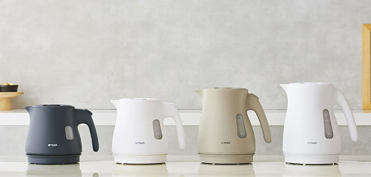 蒸気レス電気ケトル 0.6L マットホワイト タイガー魔法瓶 タイガー TIGER PCV-A060WM スピード沸とう QUICK&SAFE+ 安全設計【送料無料】【レビュー報告でポット洗浄用クエン酸】