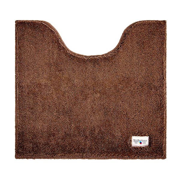 オカトー カラーモードプレミアム トイレマット 55×60 ブラウン(代引不可)