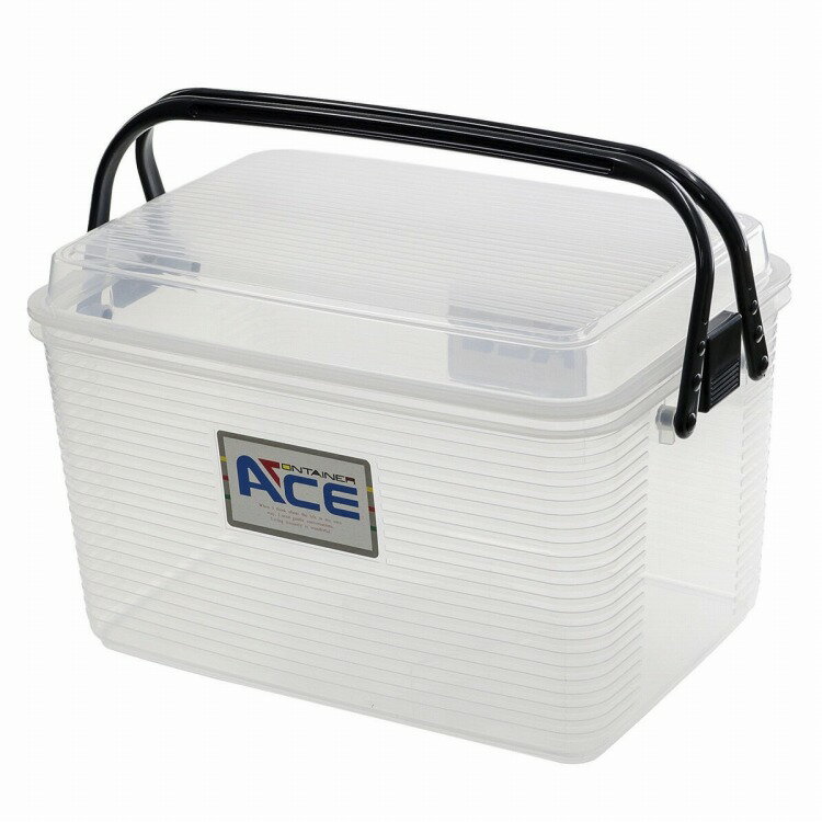 サンコープラスチック 日本製 日本製 収納ボックス コンテナーエース L コンテナー エース L NBK(代引..