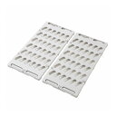 サンコープラスチック 日本製 日本製 すのこ 押入れ スタンディー プラスチック ジョイント スタンディー グレー(代引不可)【送料無料】