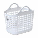 サンコープラスチック 日本製 ランドリーバスケット ビートバスケット No.1 ホワイト ビートバスケット No.1 RW(代引不可)【送料無料】