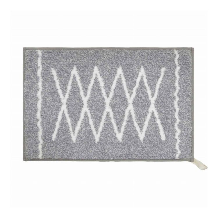 バスマット マット fuwary 40×60cm グレー オカトー(代引不可)