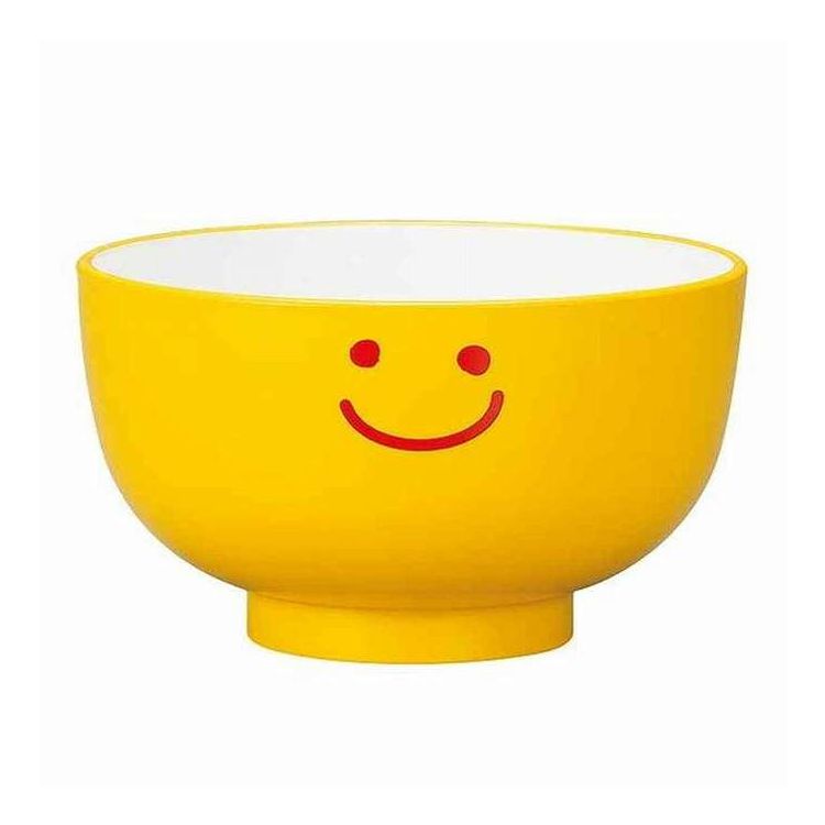 日本製 お椀 250ml OMU SMILE 皿 子供用食器 プラスチック 日本製 ちゃっぷ たつみや(代引不可)
