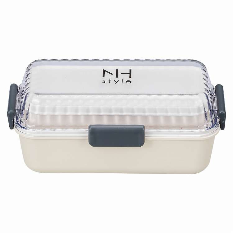 日本製 弁当箱 2段 590ml NH style長角MCランチ アイボリー(代引不可)