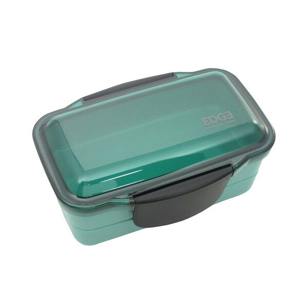 弁当箱 25EDGE ドーム2段ランチ850ml グリーン(代引不可)