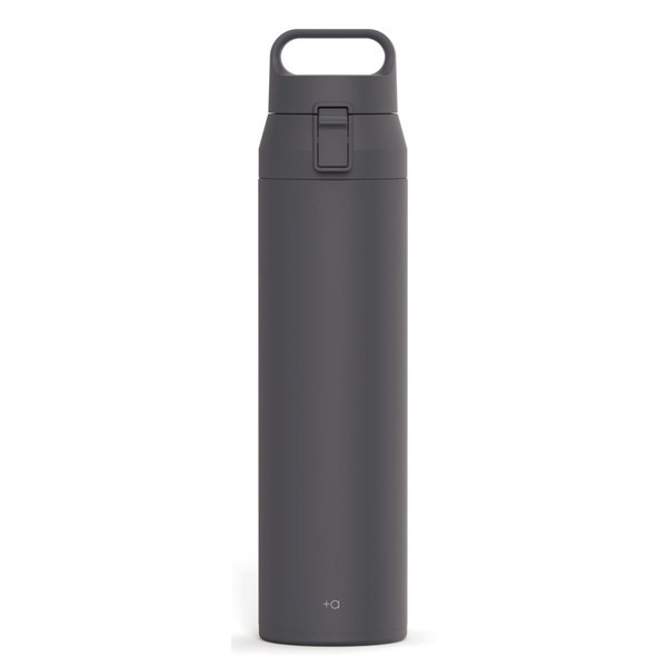 乐天商城 - 水筒 プラスエーハンドル付きワンプッシュボトル 700ml ブラック(代引不可)【送料無料】