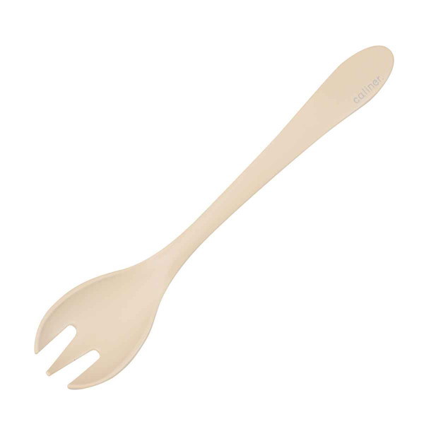 スプーン 13.9cm caliner 先割れスプーン ピンク(代引不可)