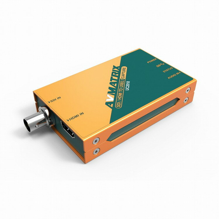 エーディテクノ AVMATRIX SDI/HDMI to USBビデオキャプチャー UC2018(代引不可)【送料無料】