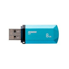 アドテック USBフラッシュメモリ UKT USB2.0 8GB ブルー AD-UKTSL8G-U2(代引不可)