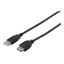BUFFALO USB2.0 A to A 延長ケーブル1.5mブラック BU2AA15BK(代引不可)(2)