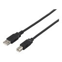 BUFFALO USB2.0 A to B環境対応ケーブル5.0mブラック BU2ABK50BK(代引不可)(2)