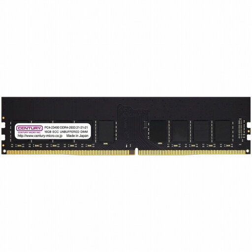 センチュリーマイクロ SV/WS用 PC4-23400 DDR4-2933 288pin EDIMM 1.2V 32GBkit(16GBx2) CB16GX2-D4UE2933(代引不可) センチュリーマイクロ SV/WS用 PC4-23400 DDR4-2933 288pin EDIMM 1.2V 32GBkit(16GBx2) CB16GX2-D4UE2933(代引不可)