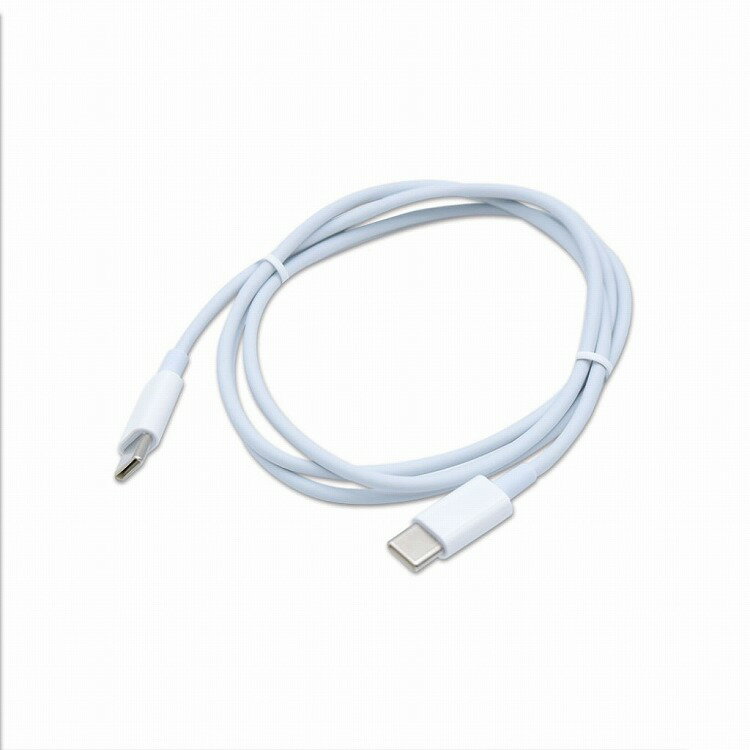 日本トラストテクノロジー 60W対応TYPE-C to TYPE-C充電&通信ケーブル 1m JTCC10-WH(代引不可)