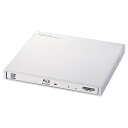 ロジテック Blu-rayディスクドライブ/USB3.0/スリム/書き込みソフト付/UHDBD対応/ホワイト LBD-PWA6U3LWH(代引不可)【送料無料】
