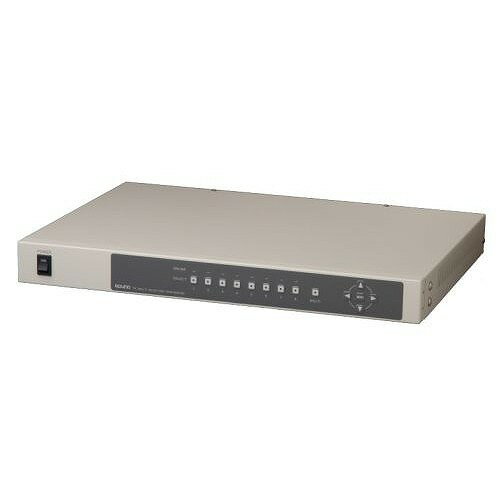 ラウンド パソコン切替器RPM-800FHD(マルチ画面表示機能・FULLHD対応・8入力)(代引不可)【送料無料】