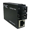 FXC 10BASE-T/100BASE-TX to 100BASE-FX(シングルモード SCコネクタ 15Km) 2芯型マイクロメディアコンバータ + 同製品SB5バンドル LEX1842-15-ASB5(代引不可)(2)