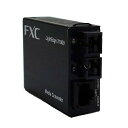 FXC 100BASE-TX to 100BASE-FX(マルチモード SCコネクタ 2Km) 2芯型リピータ・マイクロメディアコンバータ+同製品SBXバンドル LEX1542-02-ASBX(代引不可)
