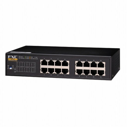 FXC 16ポート 10/100/1000Mbps イーサネットスイッチ NS1216(代引不可) FXC 16ポート 10/100/1000Mbps イーサネットスイッチ NS1216(代引不可)