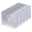 サンワサプライ Blu-ray・DVD・CDケース(スリムタイプ・50枚セット・クリア) FCD-PU50CLN2(代引不可)【送料無料】
