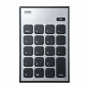サンワサプライ MAC用Bluetoothテンキー NT-MBT23BK(代引不可)【送料無料】(2)