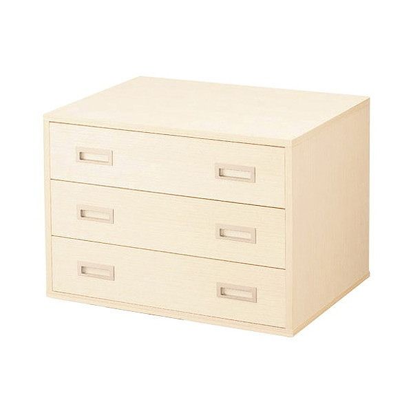 Mini Chest - 日本製 総桐チェスト 幅75cm 取っ手付き 引出し付き 桐たんす 桐 チェスト 収納 シェルフ 国産 ラック シンプル 国産 ナチュラル(代引不可)【送料無料】
