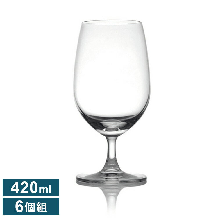 オーシャンマディソン ゴブレット 420ml 6個組 ワイングラス ガラス製 割れにくい ワイングラスセット ワイン ギフト(代引不可)【送料無料】