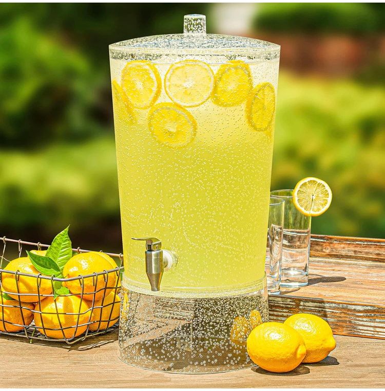 リコメン堂生活館のフィズ ドリンク ディスペンサー 11L DK23033980 ABODE Homeware MS樹脂 11090ml 0~80℃ 耐衝撃性 割れにくいグラス アウトドア(代引不可)｜アングル2