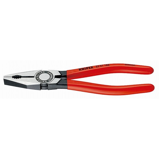 KNIPEX(クニペックス) 0301-180 ペンチ (SB)(代引不可)