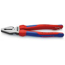 KNIPEX(クニペックス) 0202-225TBK 強力型ペンチ 落下防止 (BK)(代引不可)【送料無料】